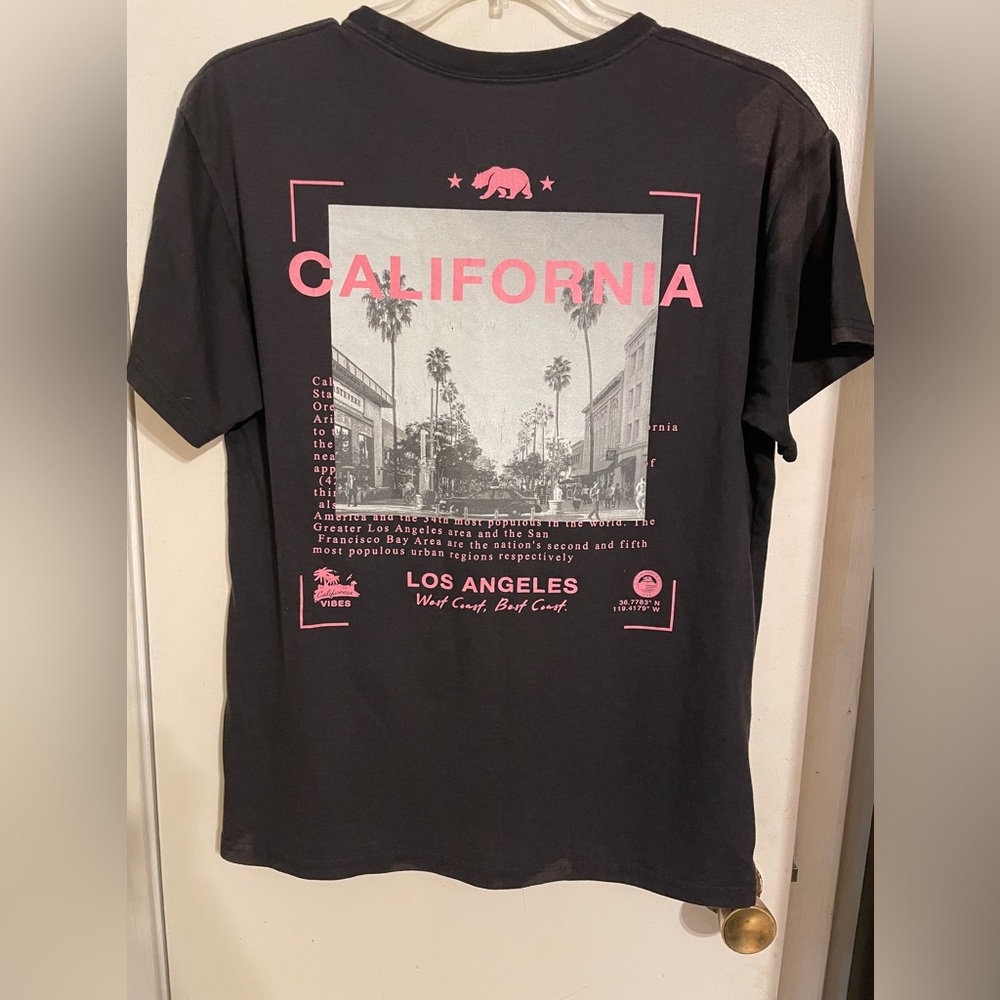 Fresh Laundry Los Ángeles California Large Men’s T-shirt